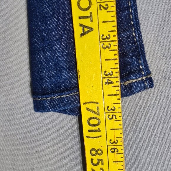 Mavi Jeans women's size 26/34 ink blue Serena Low rise super skinny stretch - Picture 13 of 15
